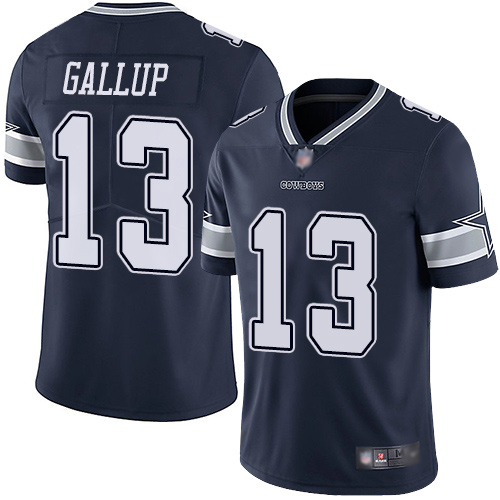 Men Dallas Cowboys Limited Navy Blue Michael Gallup Home #13 Vapor Untouchable NFL Jersey->dallas cowboys->NFL Jersey